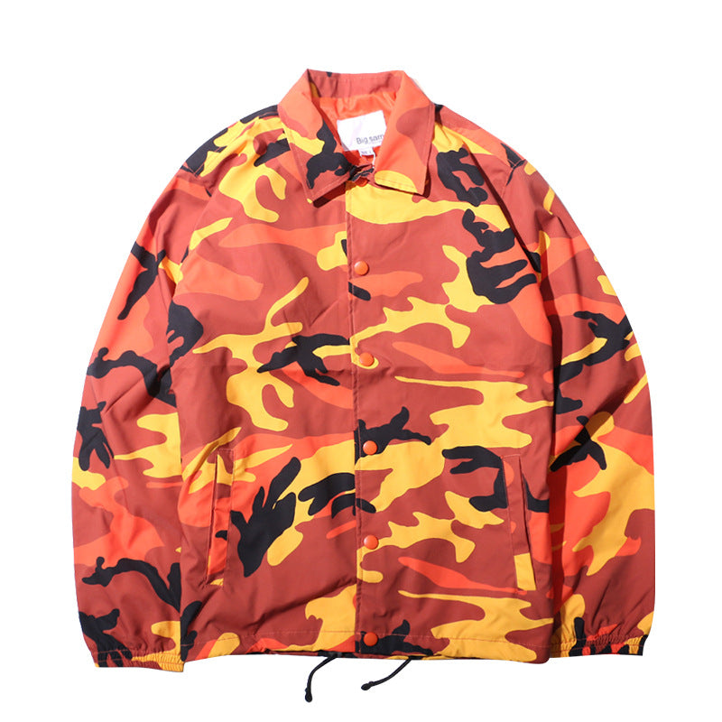 Men's camouflage jacket men's tooling jacket - Image 11