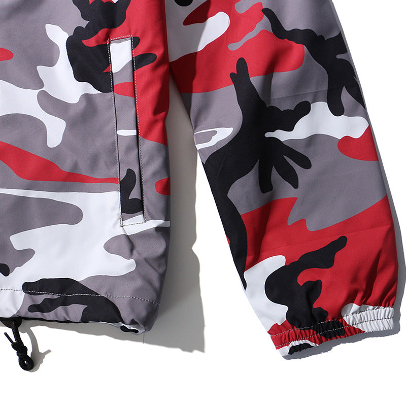 Men's camouflage jacket men's tooling jacket - Image 3