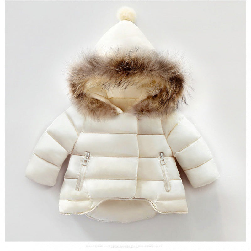 Warm Fluffy Winter Fleece jacket for Girls - Image 5