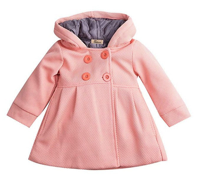 Girls' Fashion Personalized Hooded Jacket Casual Coat - Image 5