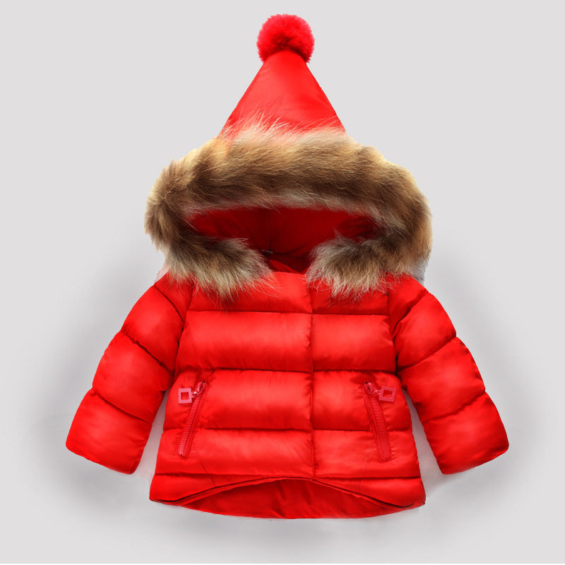 Warm Fluffy Winter Fleece jacket for Girls - Image 4