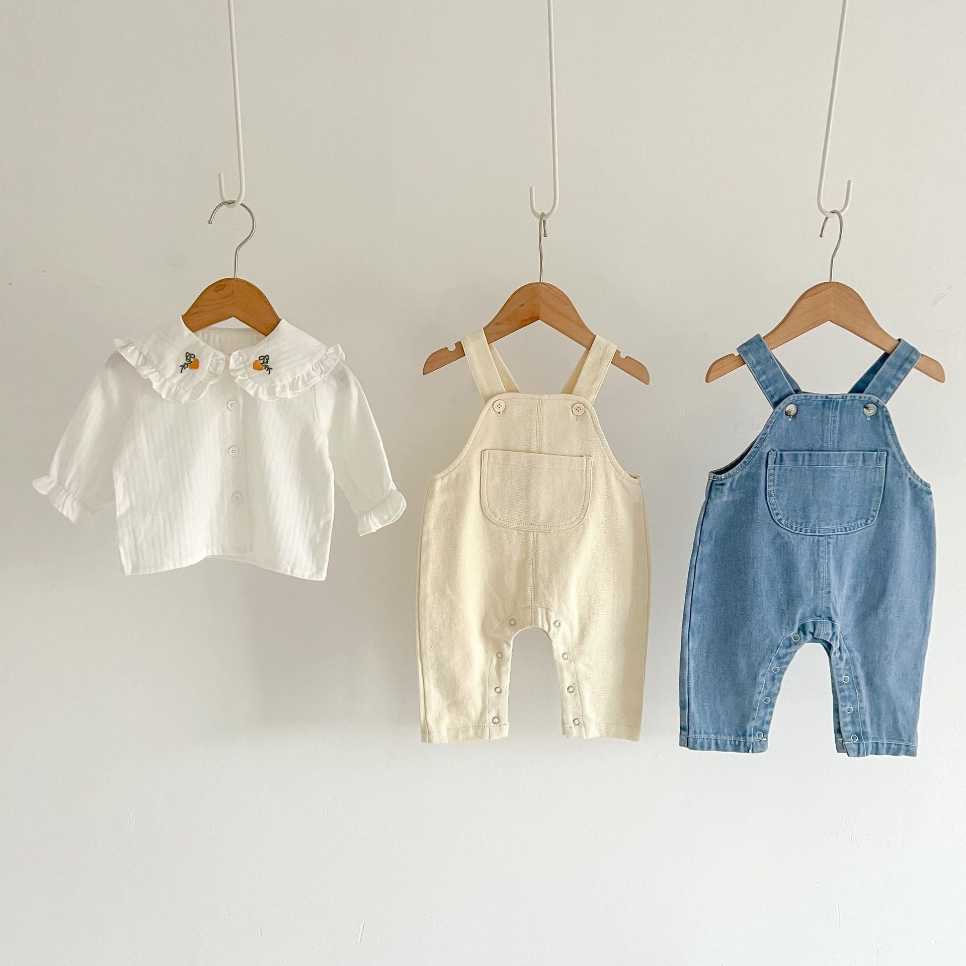 Loose Fitting Girls' Cotton Jeans - Image 2