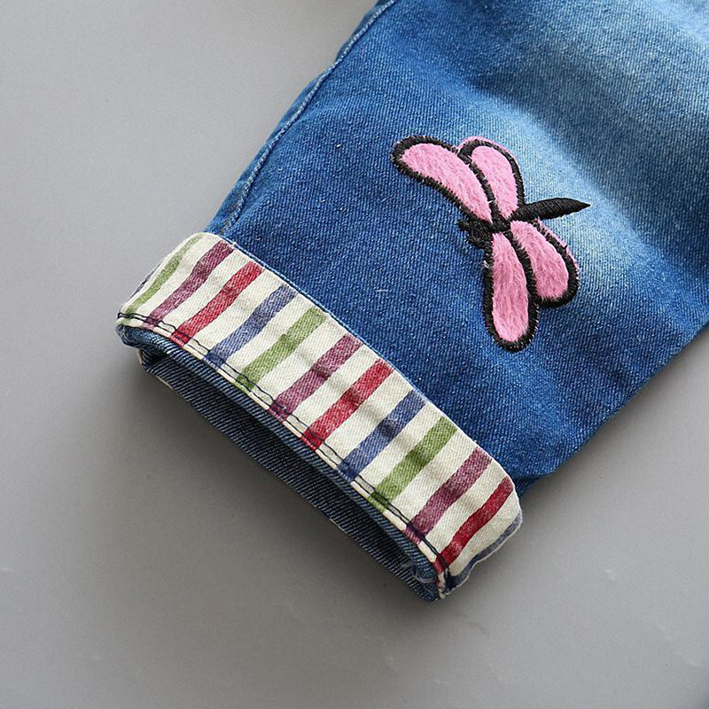 Kids Strap Jeans For Boys And Girls - Image 7