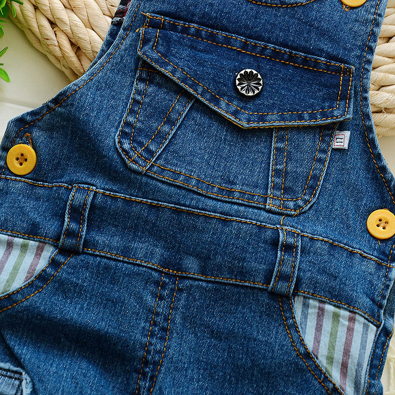 Kids Strap Jeans For Boys And Girls - Image 5